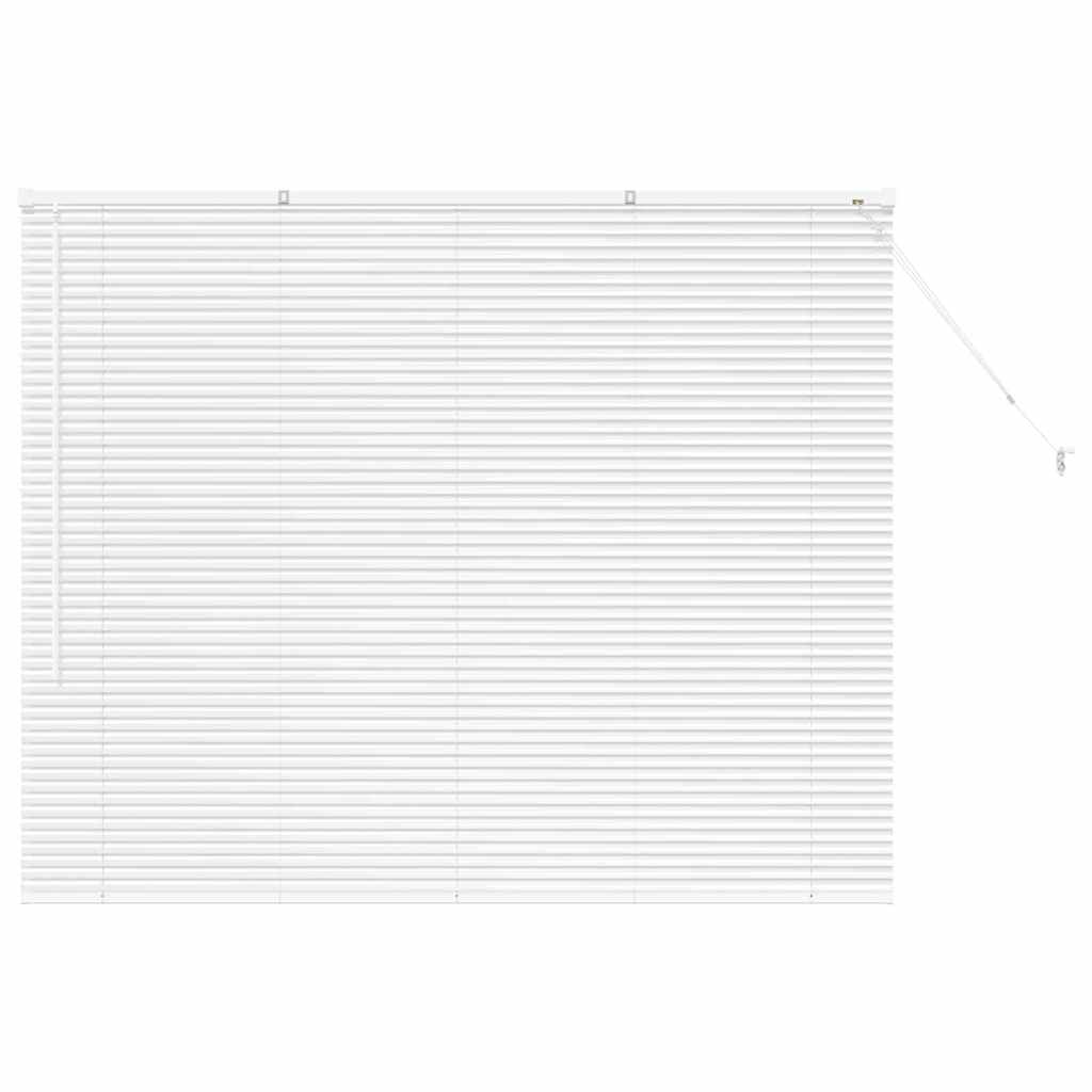 Tenda Veneziana Bianco 130 x 155 cm 25 mm Alluminio