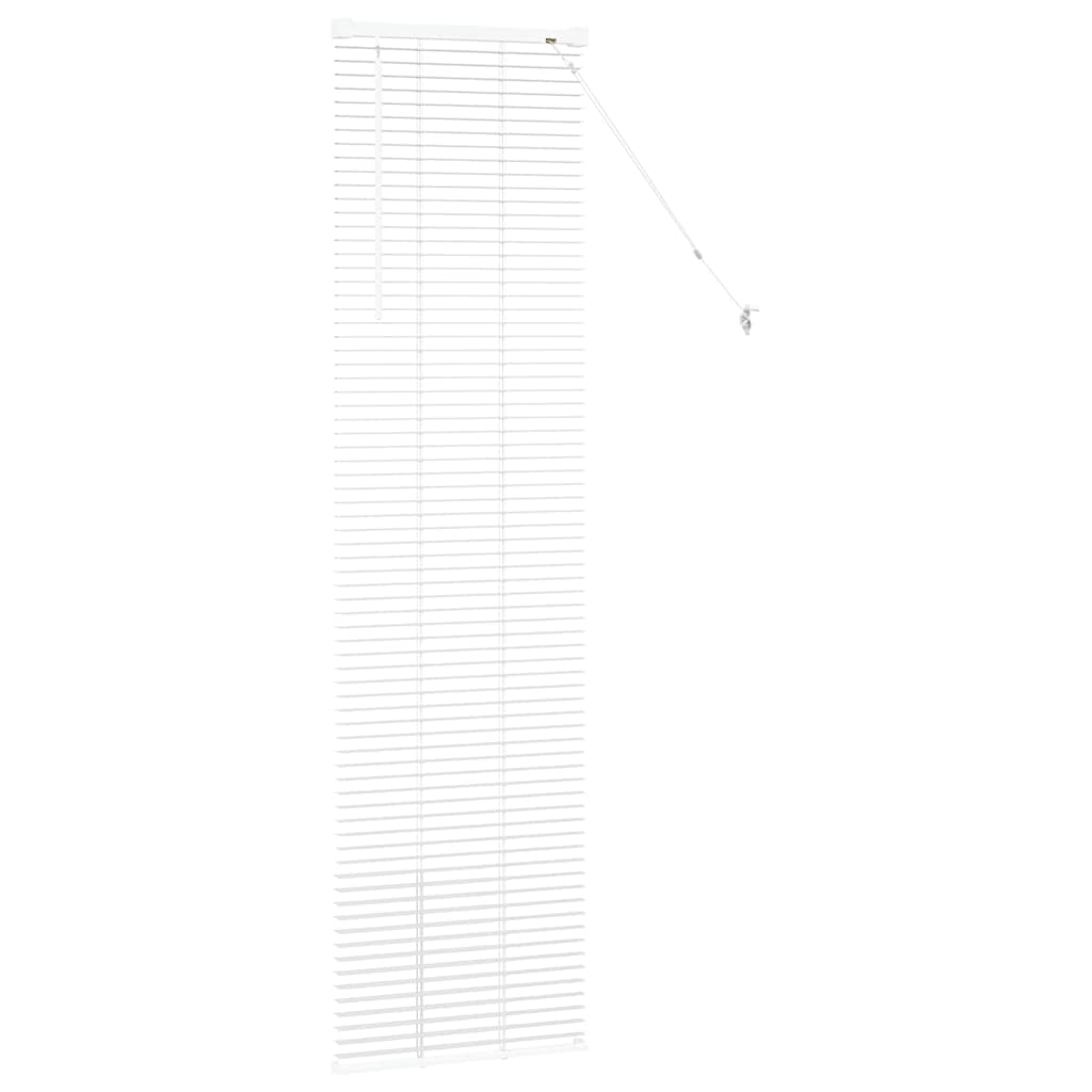 Tenda Veneziana Bianco 175 x 50 cm 25 mm Alluminio