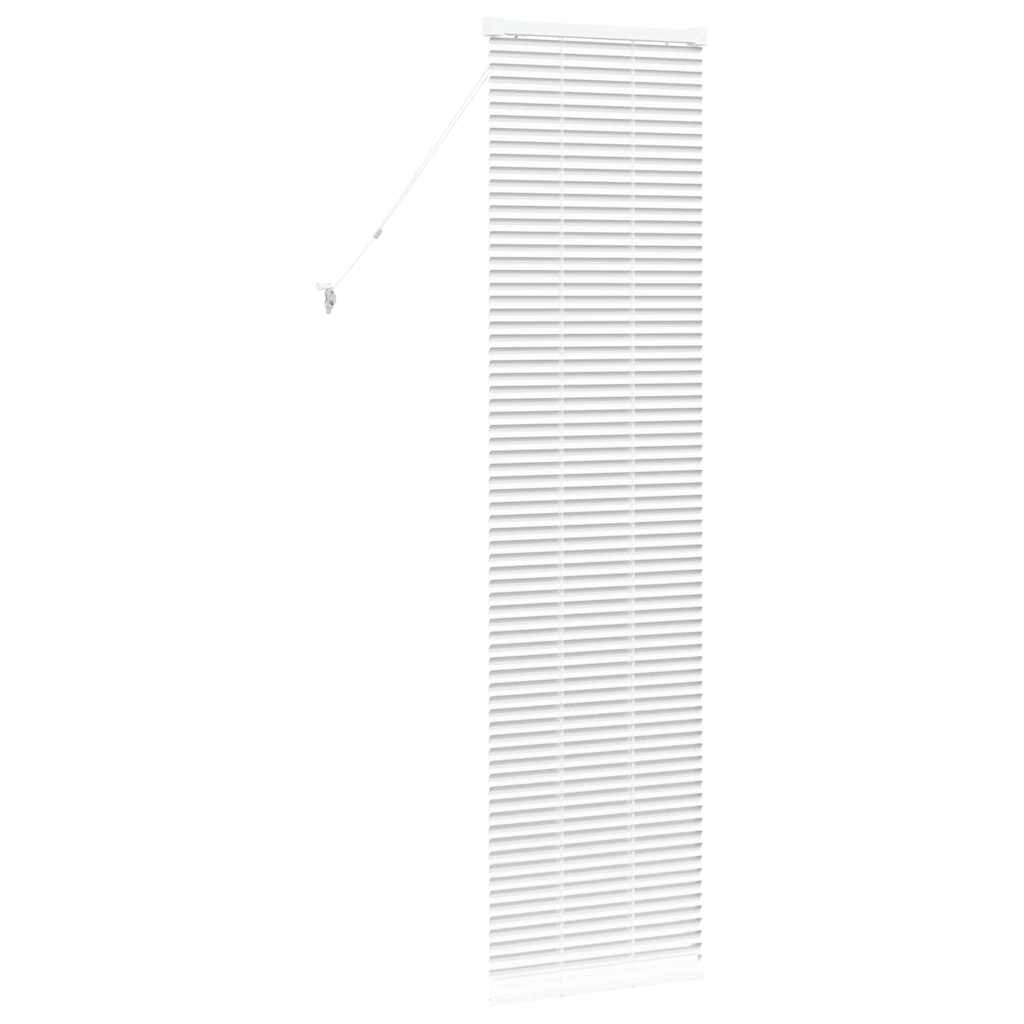 Tenda Veneziana Bianco 175 x 50 cm 25 mm Alluminio