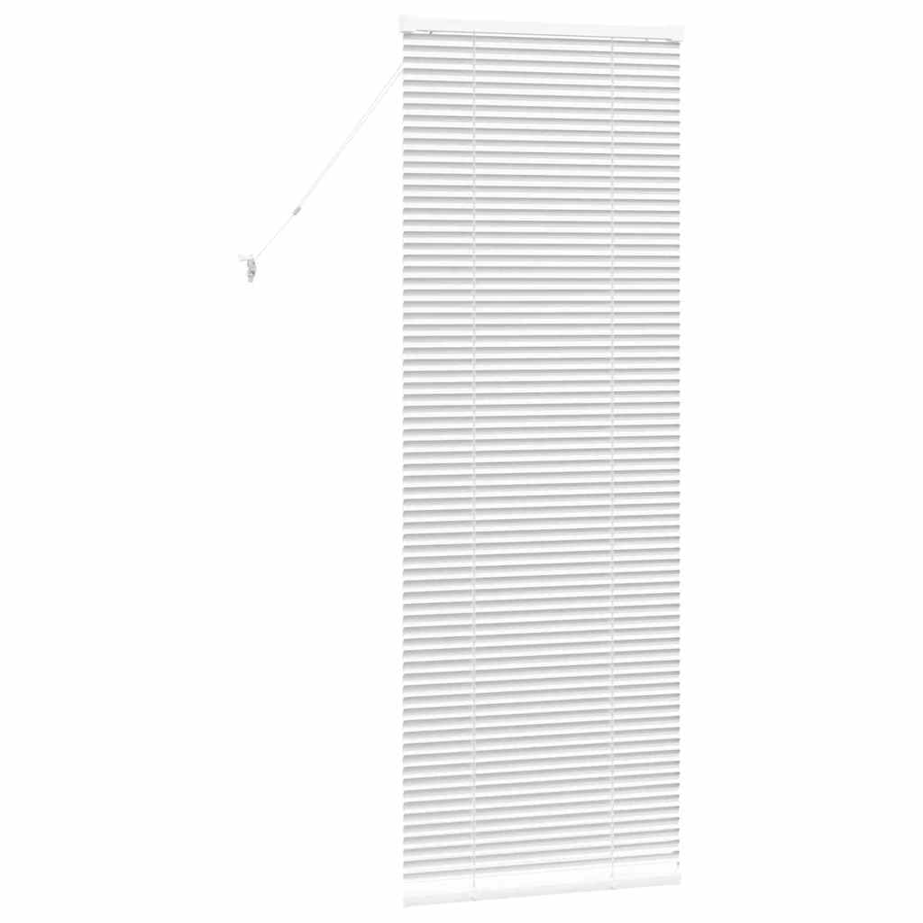 Tenda Veneziana Bianco 175 x 60 cm 25 mm Alluminio