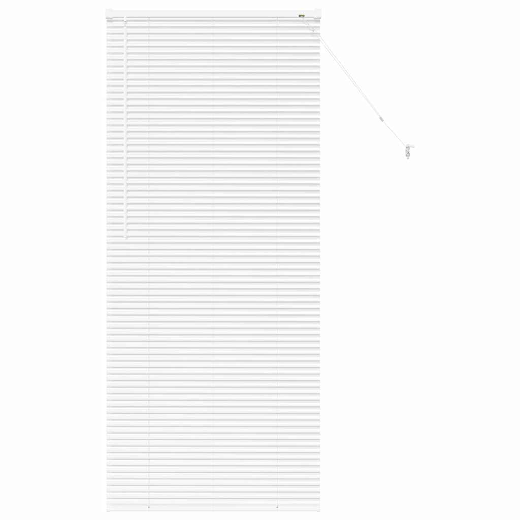 Tenda Veneziana Bianco 175 x 80 cm 25 mm Alluminio