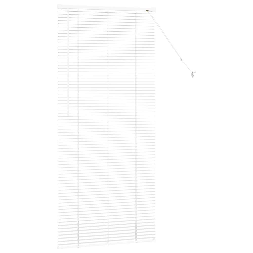 Tenda Veneziana Bianco 175 x 80 cm 25 mm Alluminio