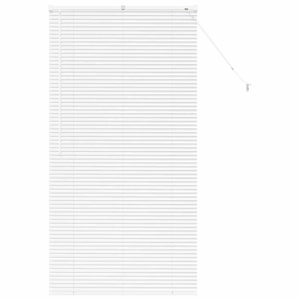Tenda Veneziana Bianco 175 x 90 cm 25 mm Alluminio