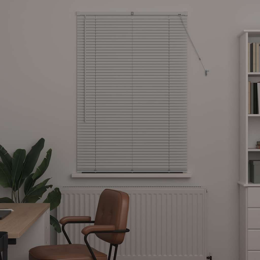 Tenda Veneziana Bianco 175 x 95 cm 25 mm Alluminio