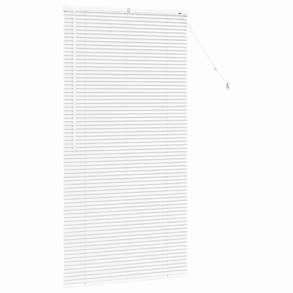Tenda Veneziana Bianco 175 x 95 cm 25 mm Alluminio