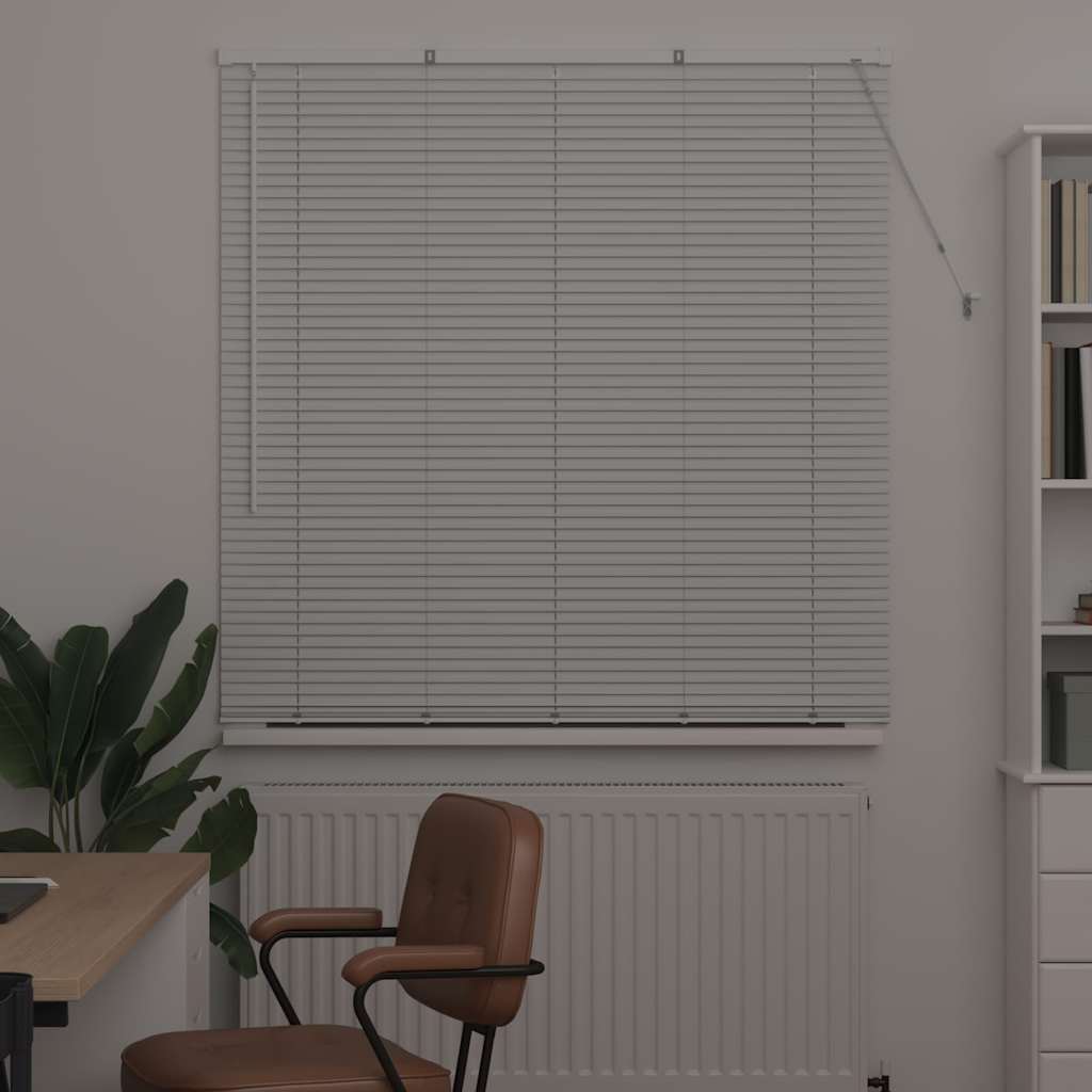 Tenda Veneziana Bianco 175 x 130 cm 25 mm Alluminio