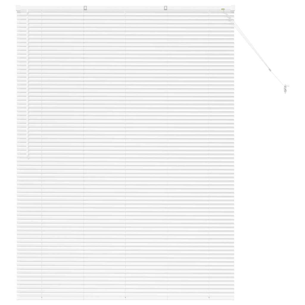 Tenda Veneziana Bianco 175 x 135 cm 25 mm Alluminio