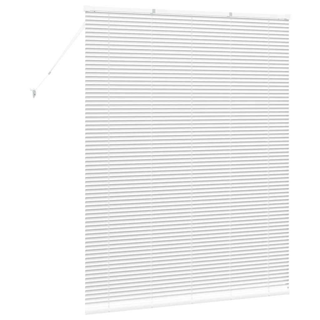 Tenda Veneziana Bianco 175 x 145 cm 25 mm Alluminio