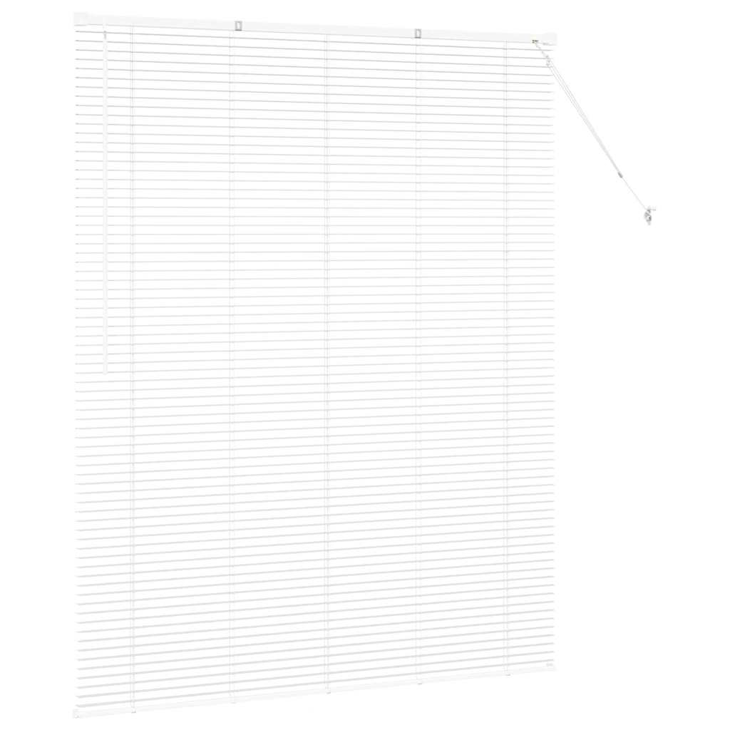 Tenda Veneziana Bianco 175 x 150 cm 25 mm Alluminio
