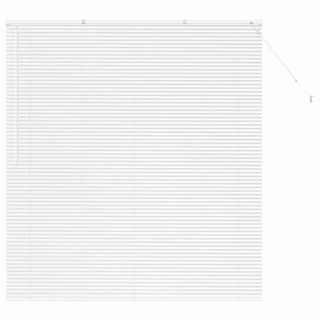 Tenda Veneziana Bianco 175 x 160 cm 25 mm Alluminio