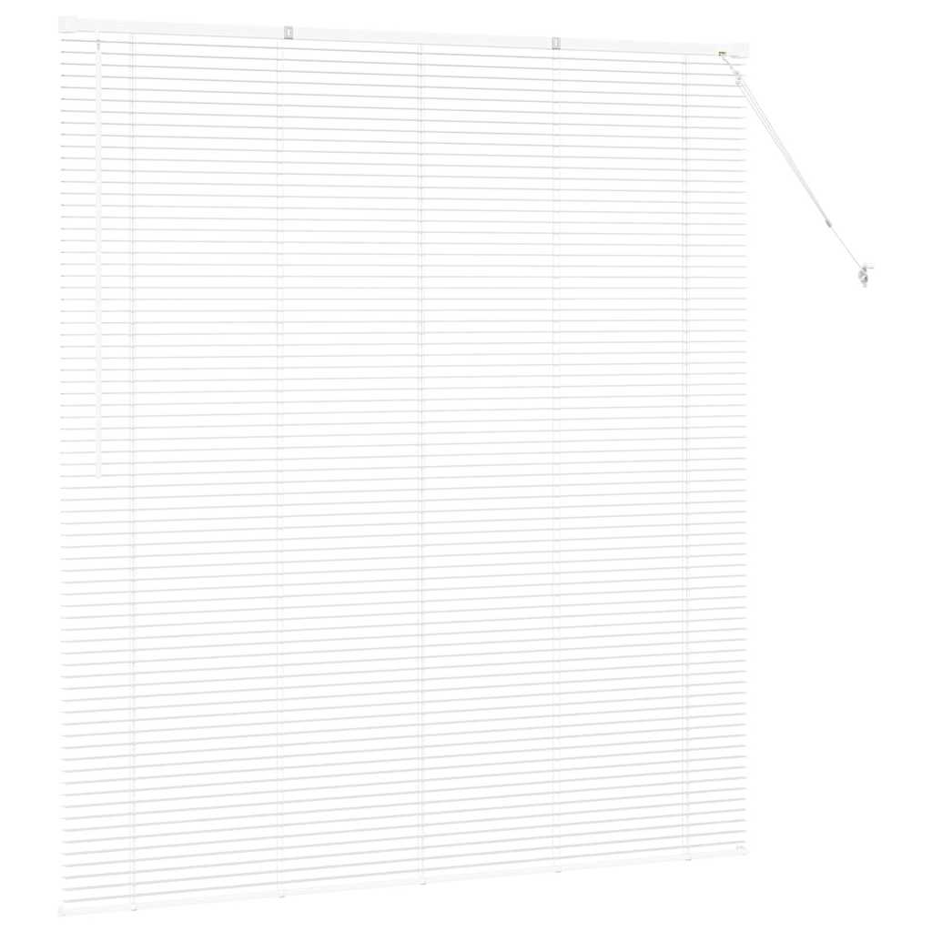 Tenda Veneziana Bianco 175 x 160 cm 25 mm Alluminio