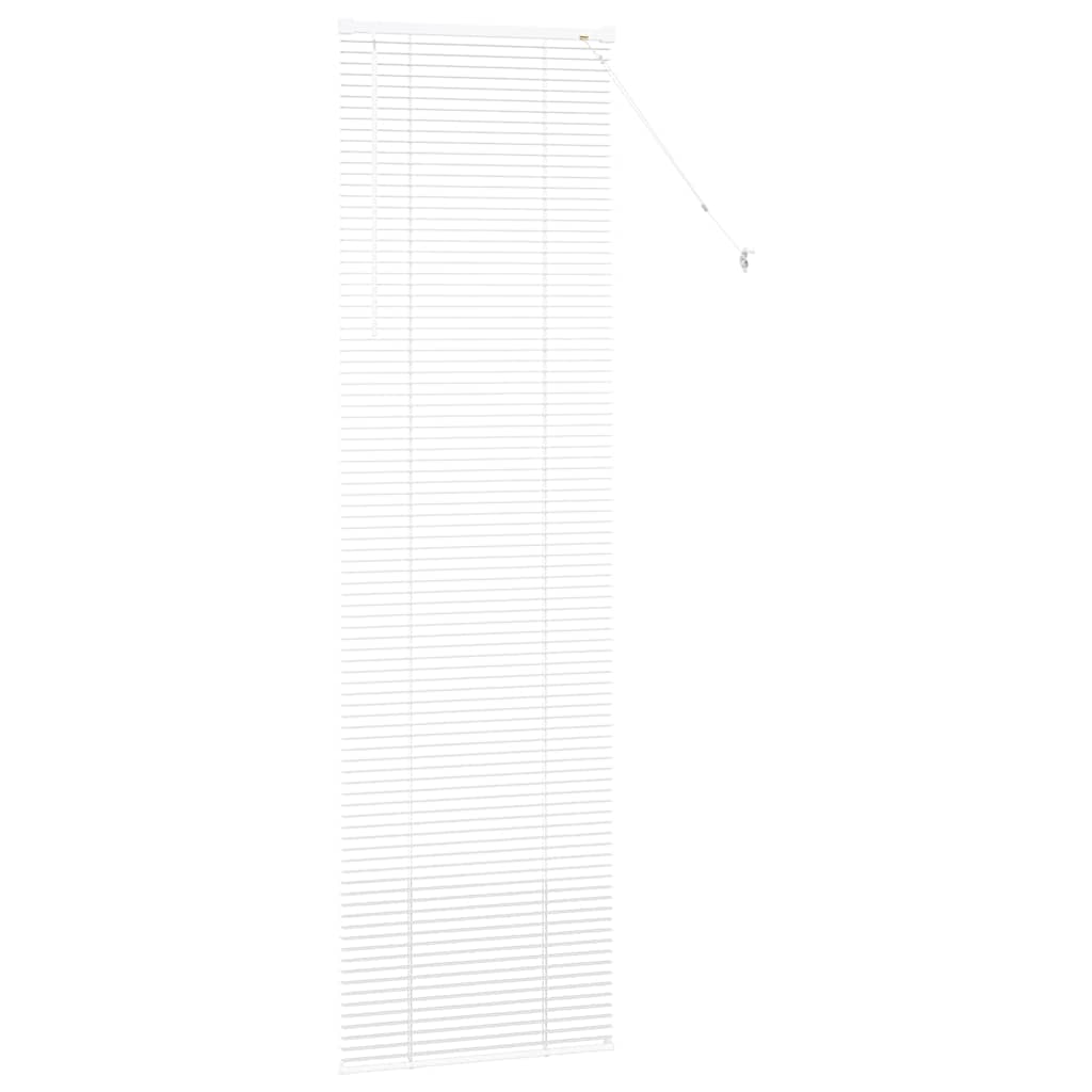 Tenda Veneziana Bianco 220 x 65 cm 25 mm Alluminio