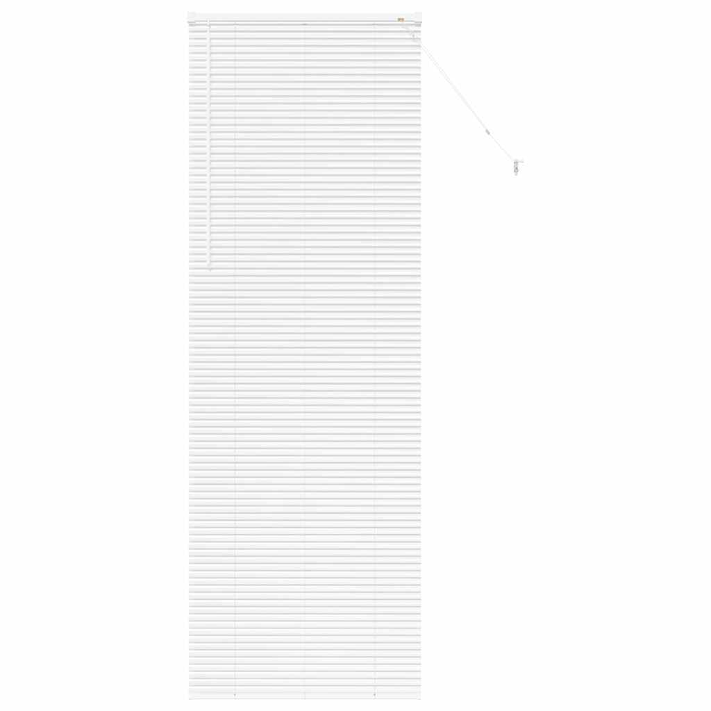 Tenda Veneziana Bianco 220 x 80 cm 25 mm Alluminio