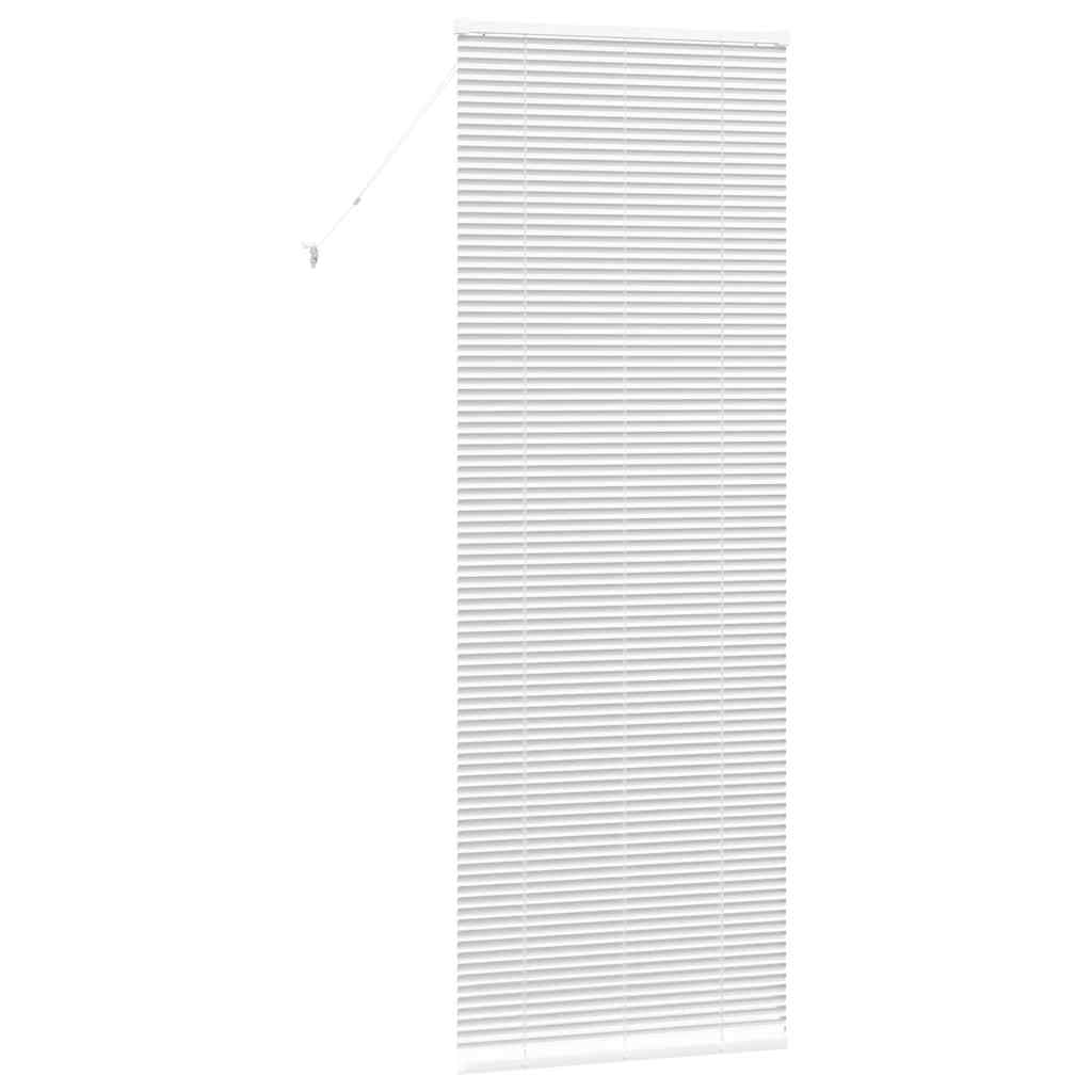 Tenda Veneziana Bianco 220 x 80 cm 25 mm Alluminio