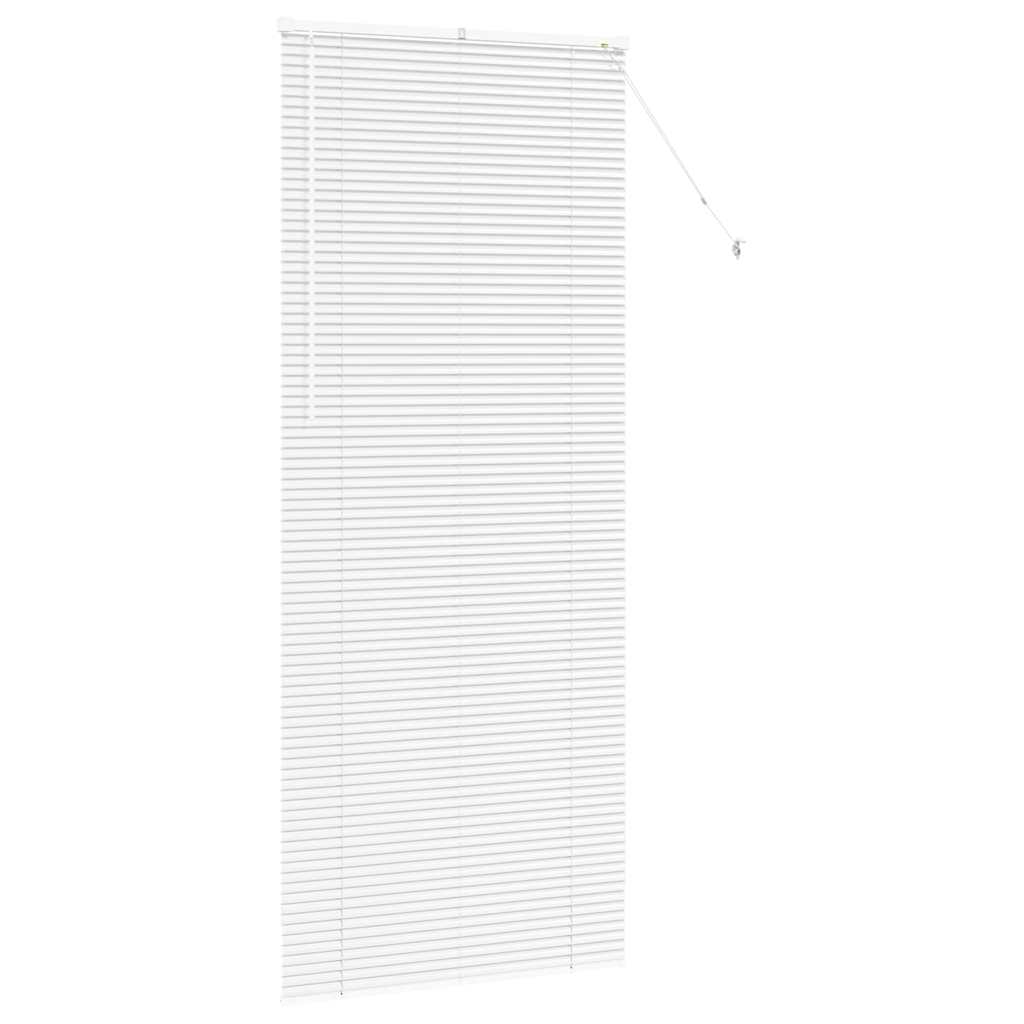 Tenda Veneziana Bianco 220 x 85 cm 25 mm Alluminio