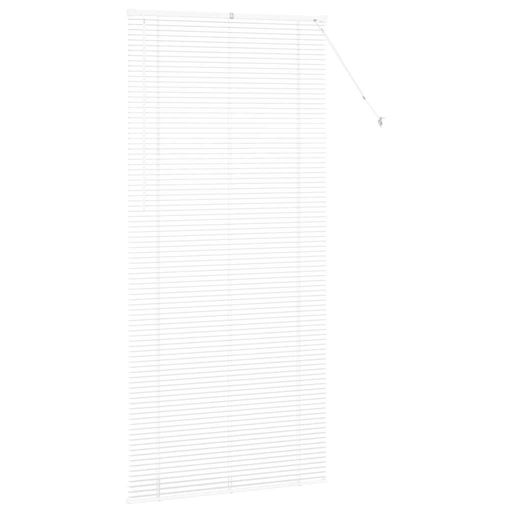 Tenda Veneziana Bianco 220 x 100 cm 25 mm Alluminio