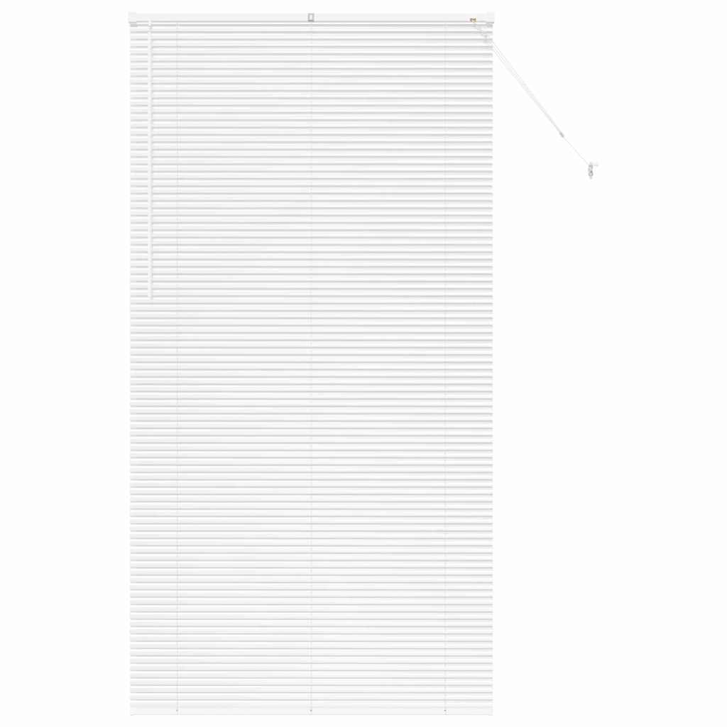 Tenda Veneziana Bianco 220 x 110 cm 25 mm Alluminio