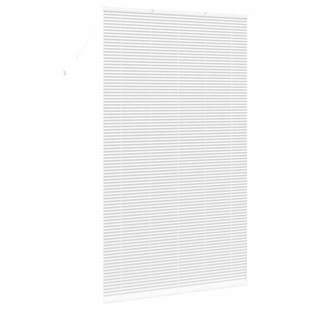 Tenda Veneziana Bianco 220 x 125 cm 25 mm Alluminio