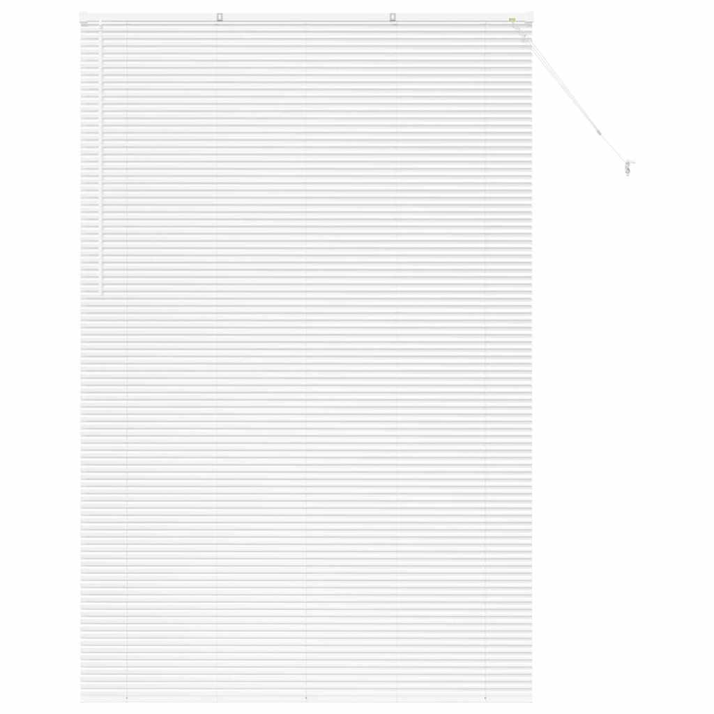 Tenda Veneziana Bianco 220x150cm 25 mm Alluminio