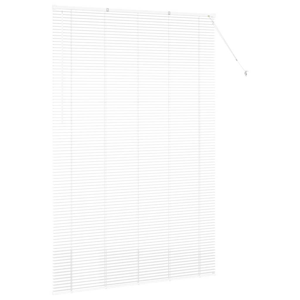 Tenda Veneziana Bianco 220x150cm 25 mm Alluminio