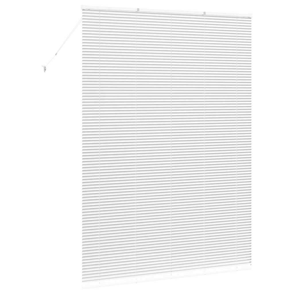 Tenda Veneziana Bianco 220 x 155 cm 25 mm Alluminio