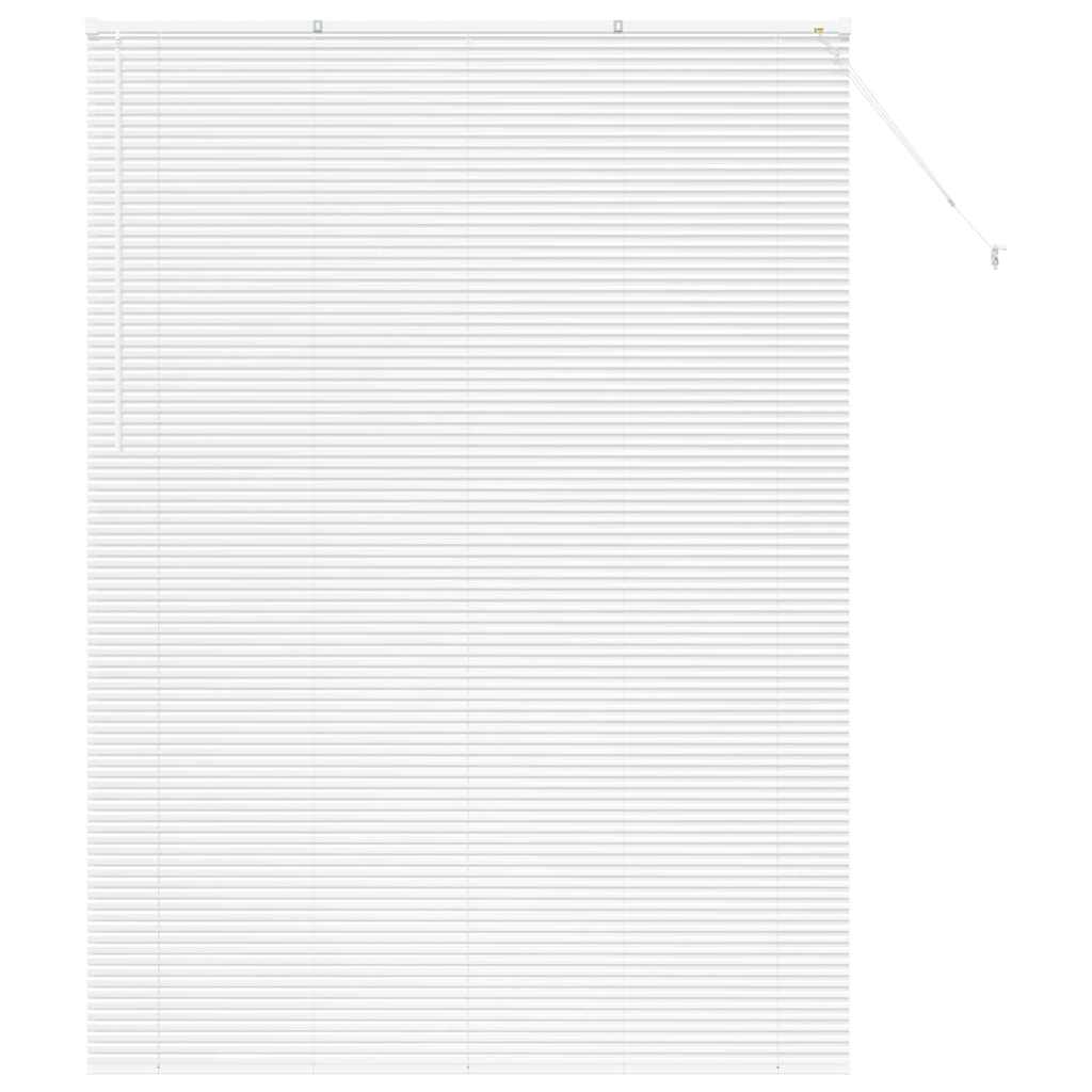 Tenda Veneziana Bianco 220 x 160 cm 25 mm Alluminio