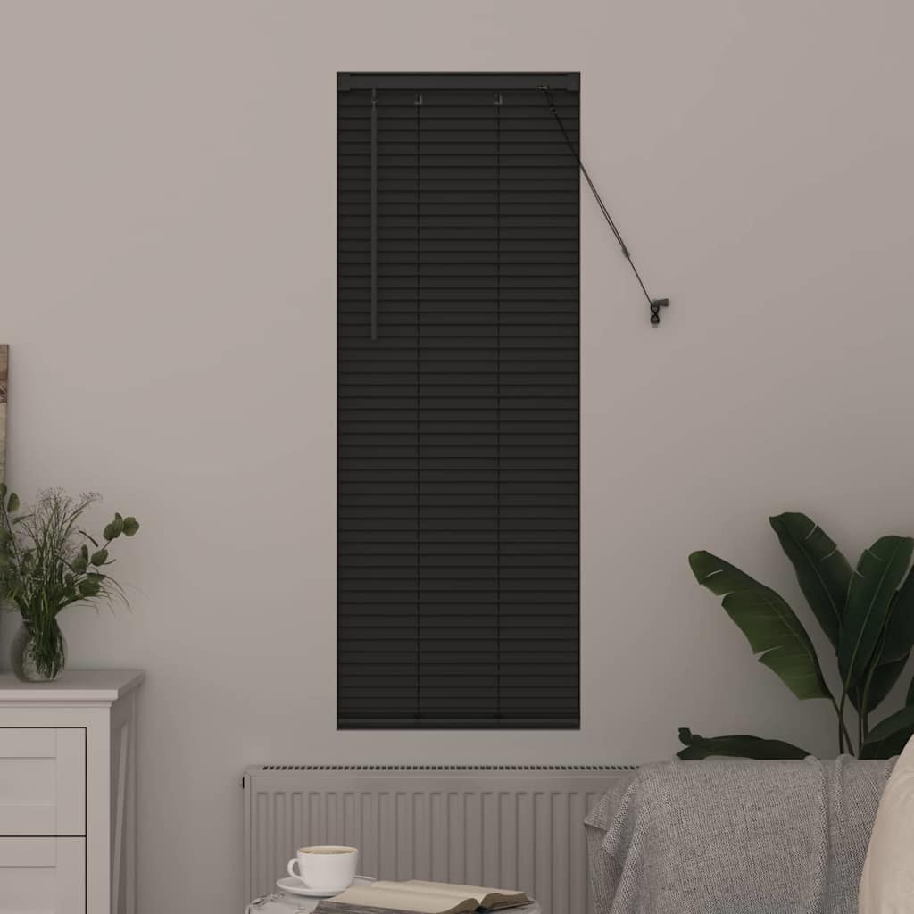 Tenda Veneziana Grigio Scuro 175 x 45 cm 25 mm Alluminio