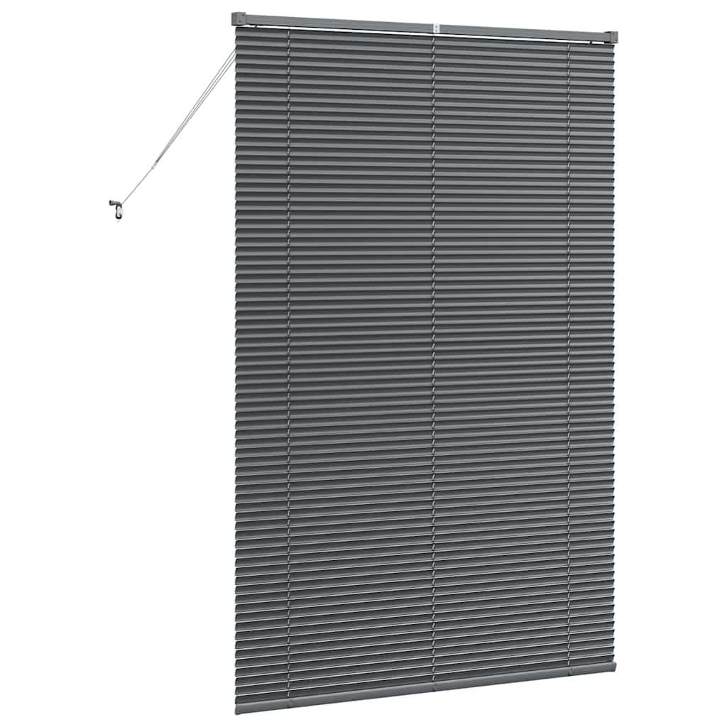 Tenda Veneziana Grigio Scuro 175 x 115 cm 25 mm Alluminio