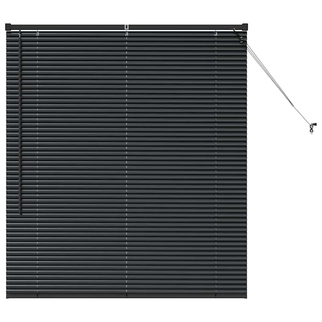 Tenda Veneziana Nero 130 x 115 cm 25 mm Alluminio