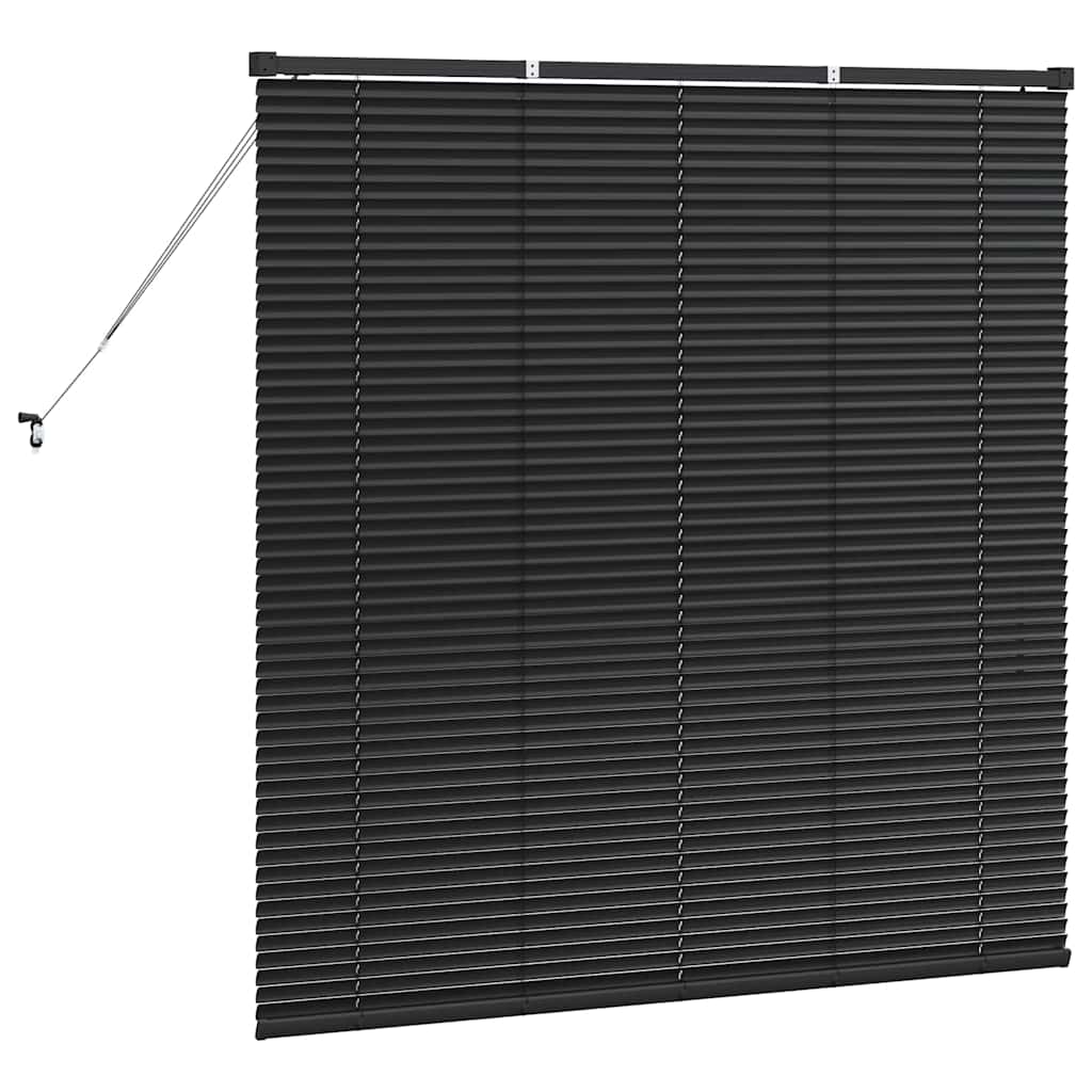 Tenda Veneziana Nero 130 x 135 cm 25 mm Alluminio