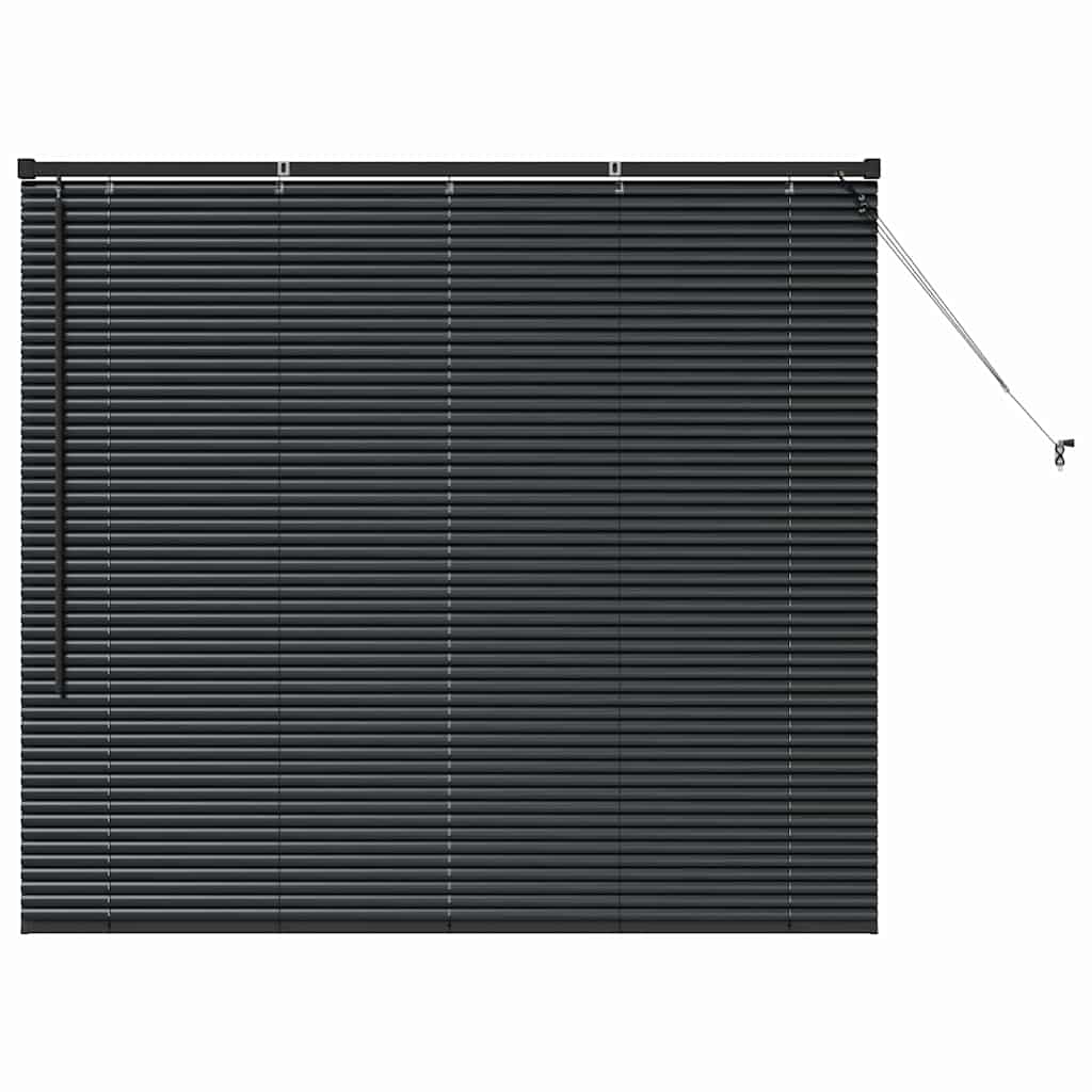 Tenda Veneziana Nero 130 x 150 cm 25 mm Alluminio