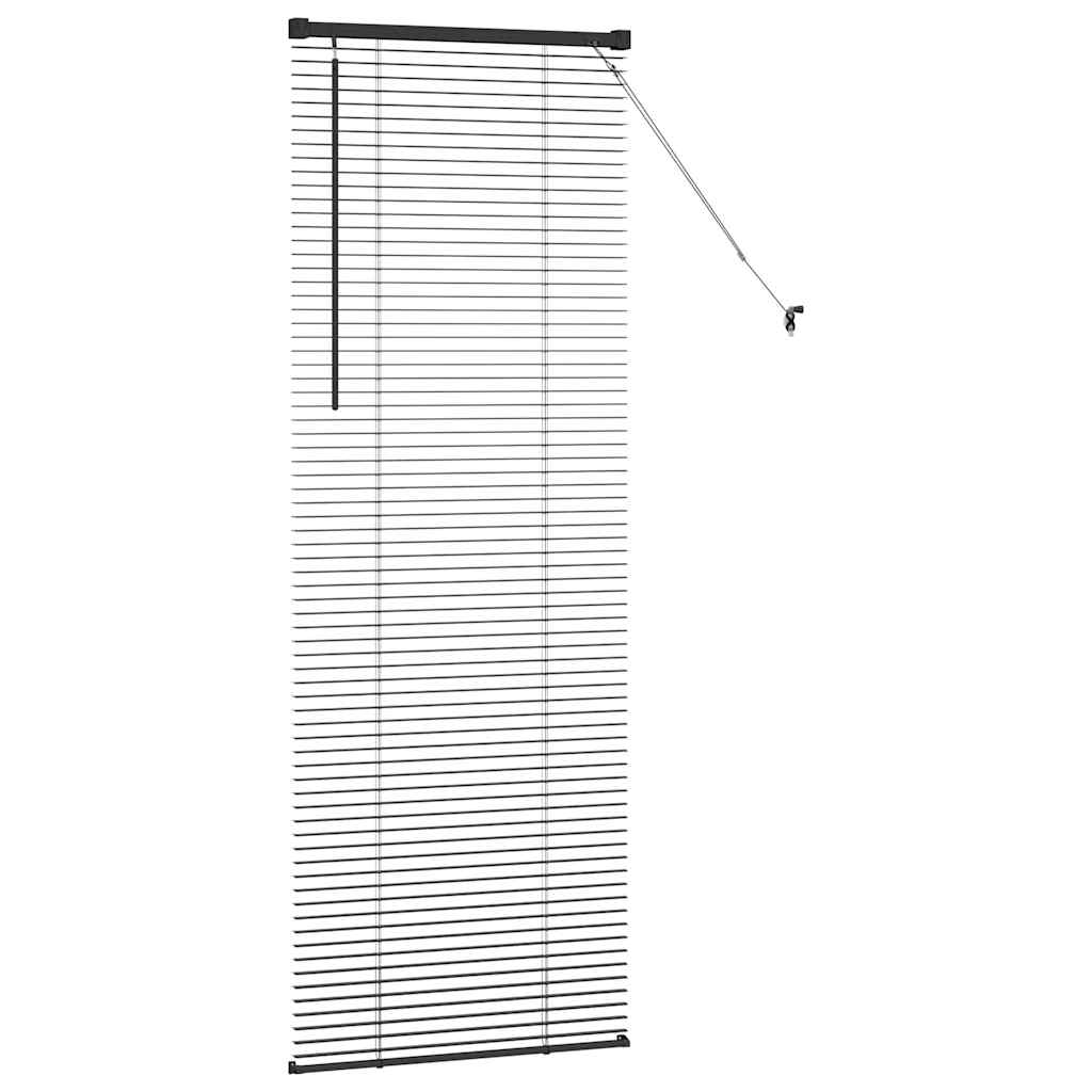 Tenda Veneziana Nero 175 x 60 cm 25 mm Alluminio
