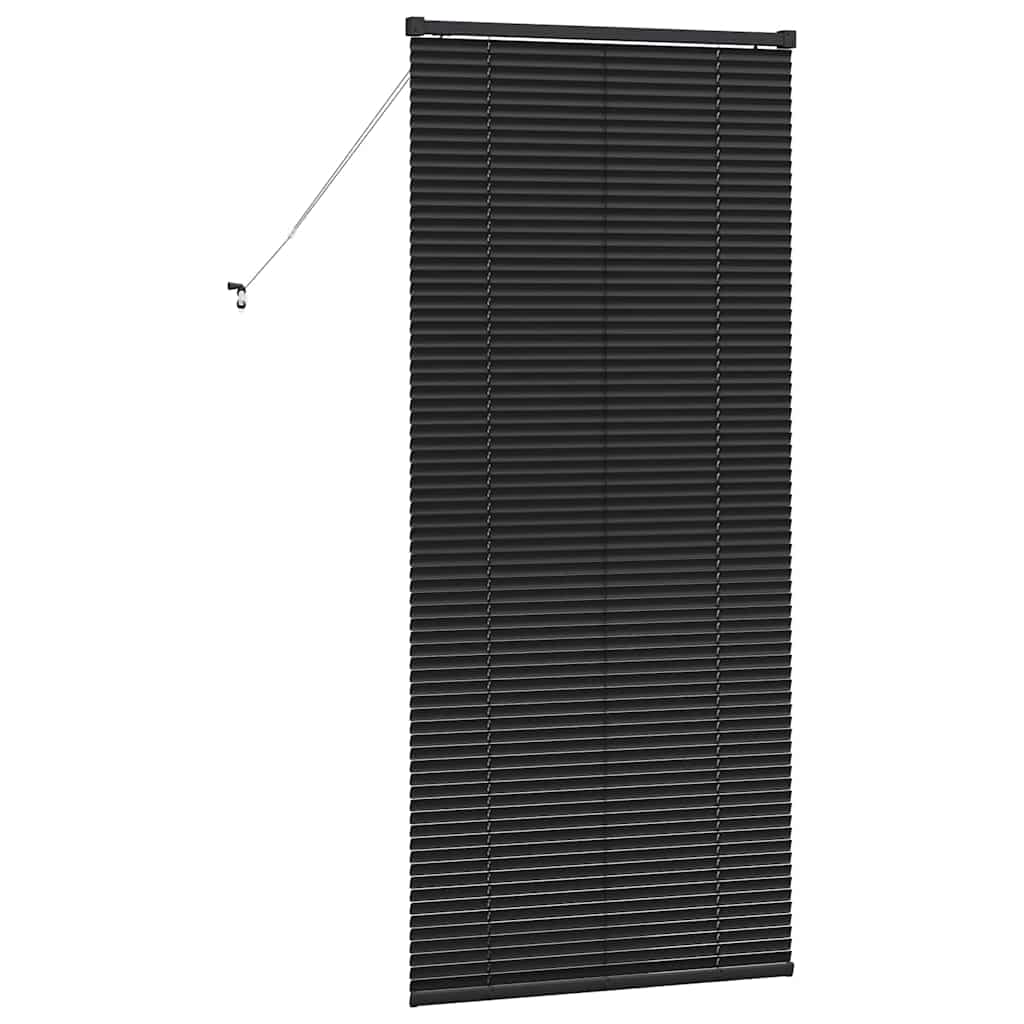 Tenda Veneziana Nero 175 x 70 cm 25 mm Alluminio
