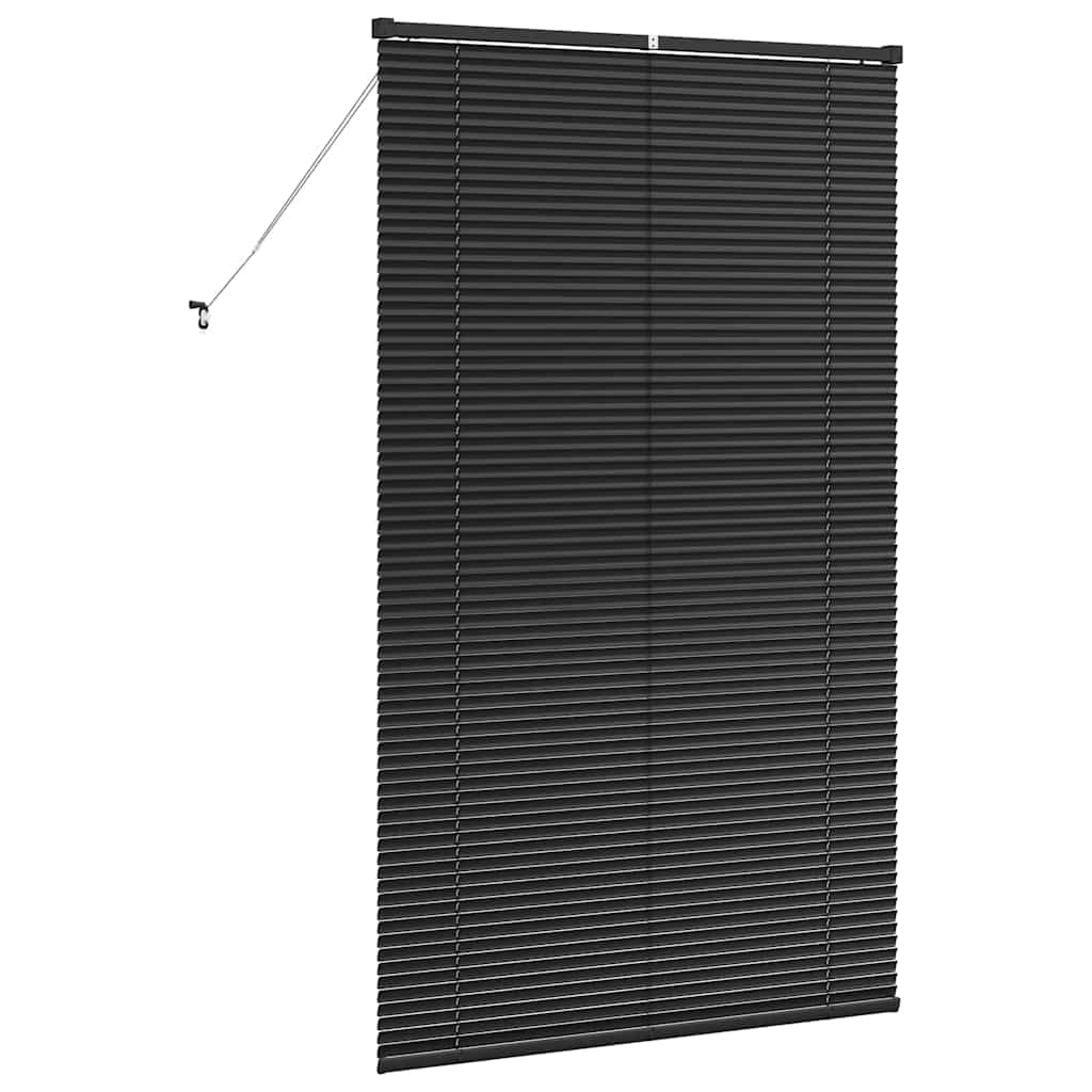 Tenda Veneziana Nero 175 x 105 cm 25 mm Alluminio