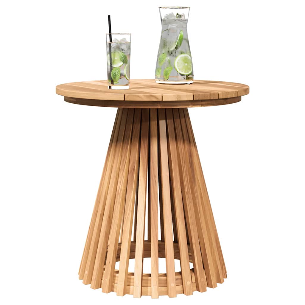 Tavolo laterale Marrone 50 x 50 x 49,5 cm Legno di teak solido