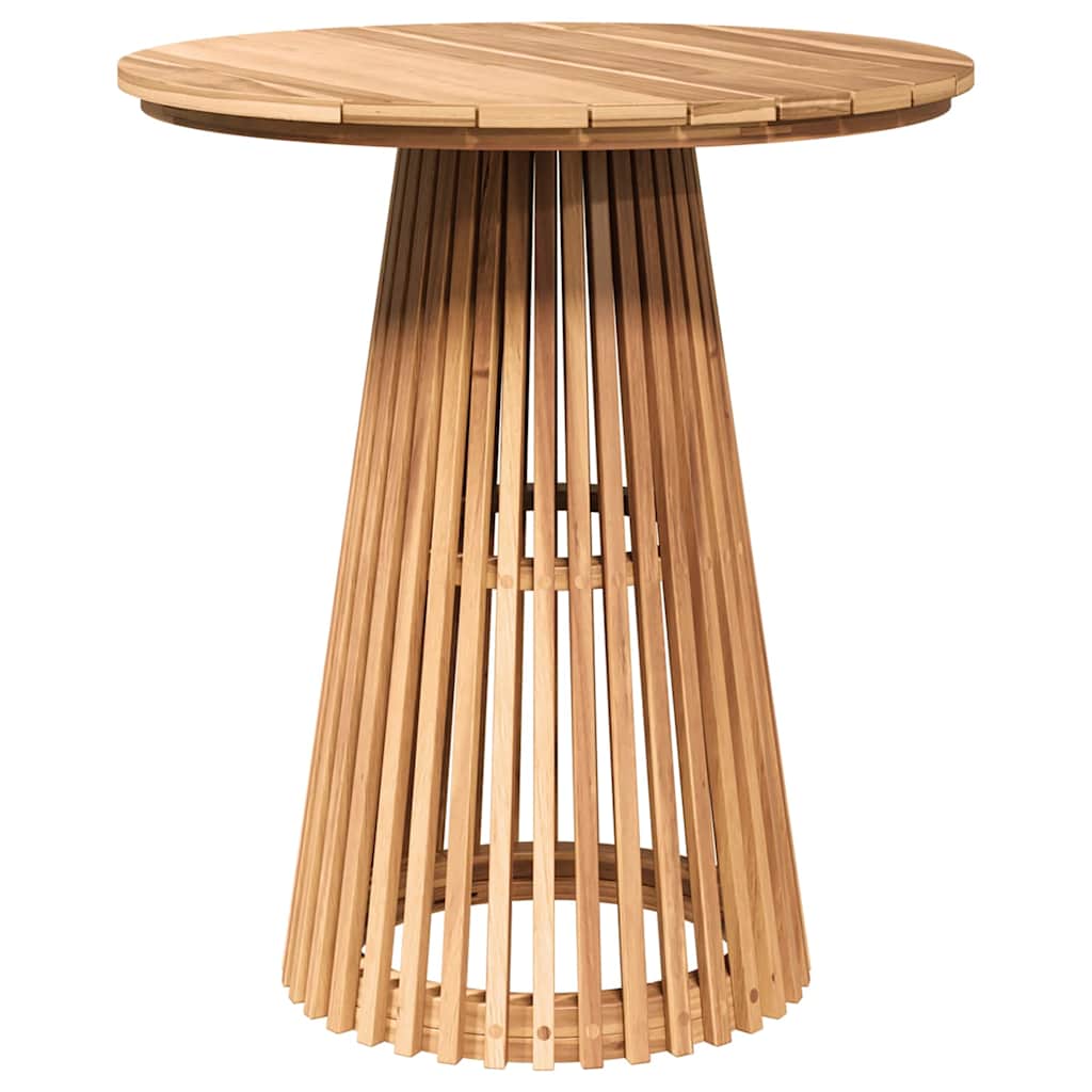 Tavolo laterale Marrone 70 x 70 x 75 cm Legno di teak solido