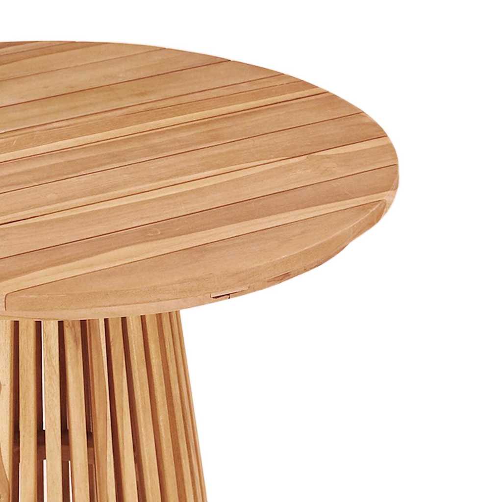 Tavolo laterale Marrone 70 x 70 x 75 cm Legno di teak solido