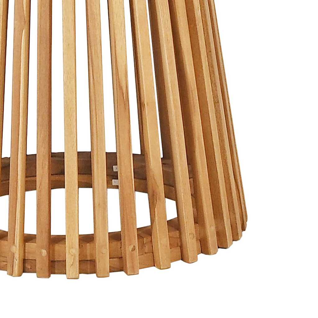 Tavolo laterale Marrone 70 x 70 x 75 cm Legno di teak solido