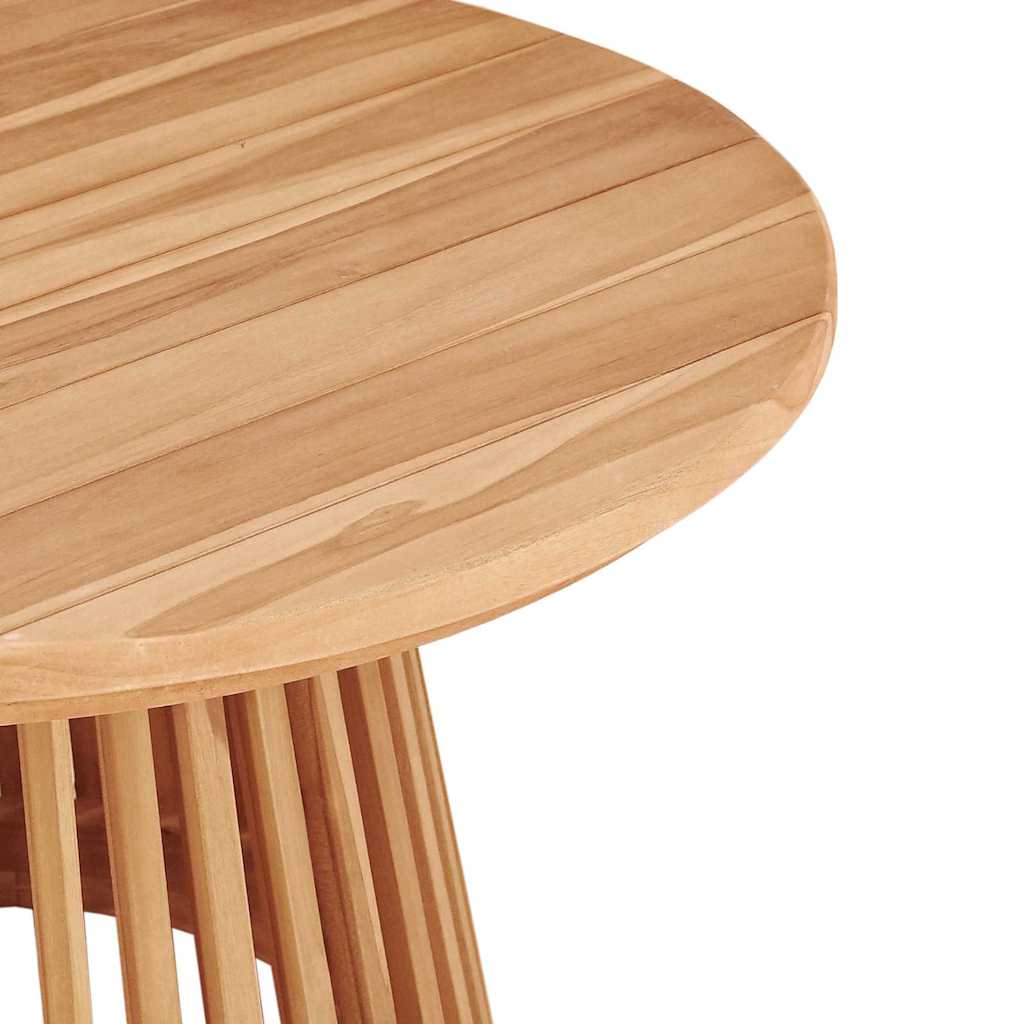Tavolo laterale Marrone 70 x 70 x 40 cm Legno di teak solido