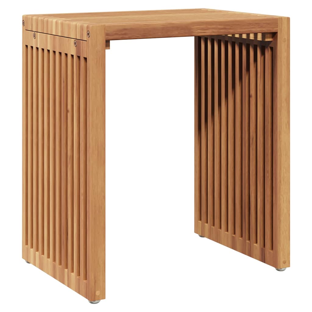 Tavolo Laterale da Giardino 3 pz Marrone 33 x 44,5 x 51 cm