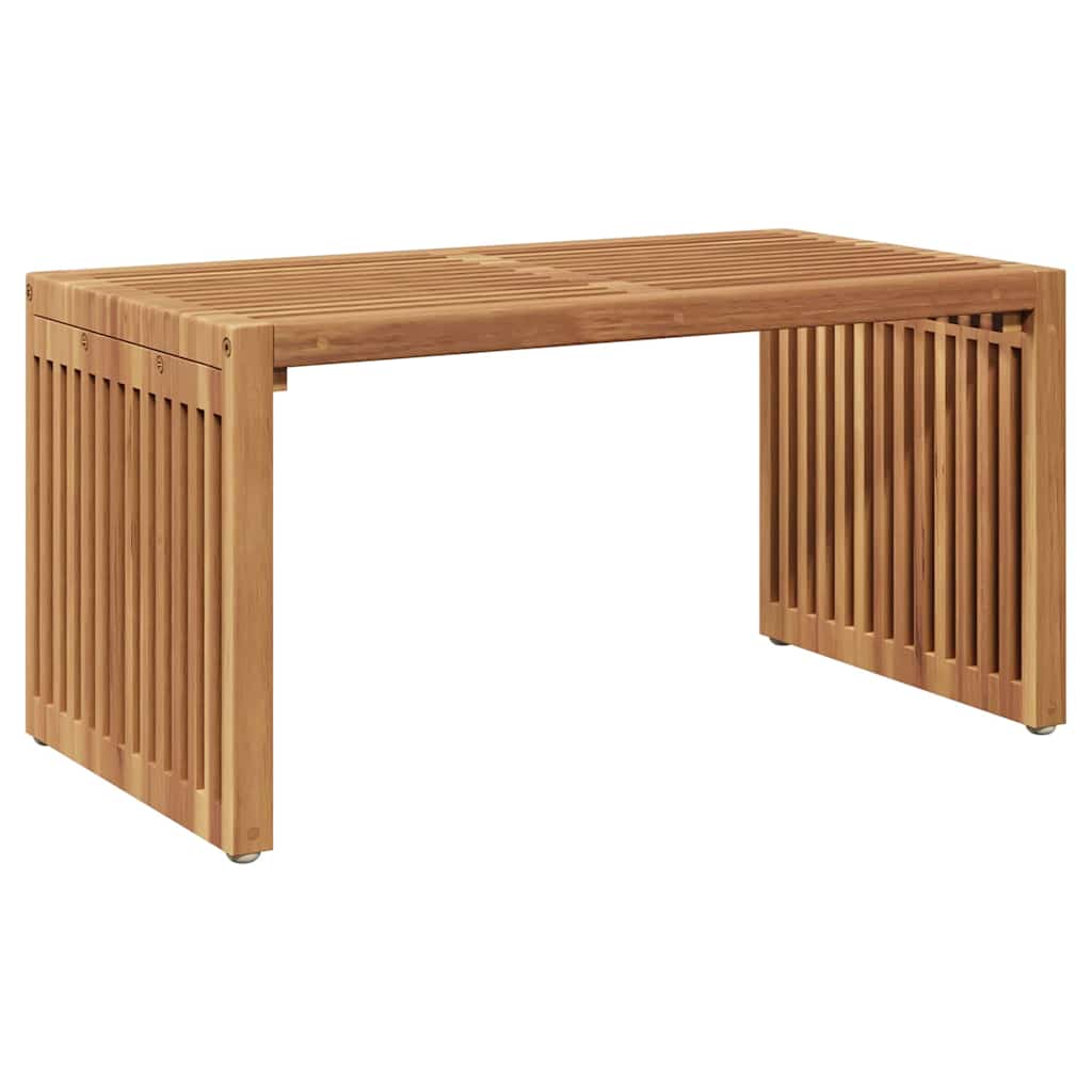 Tavolo Laterale da Giardino Marrone 70 x 37,5 x 35,5 cm