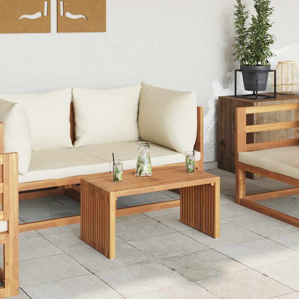 Tavolo Laterale da Giardino Marrone 70 x 37,5 x 35,5 cm