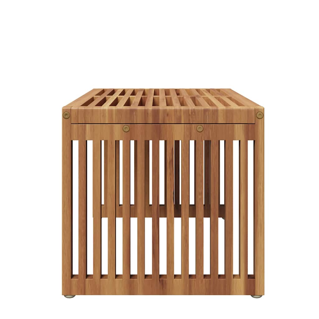 Tavolo Laterale da Giardino Marrone 70 x 37,5 x 35,5 cm