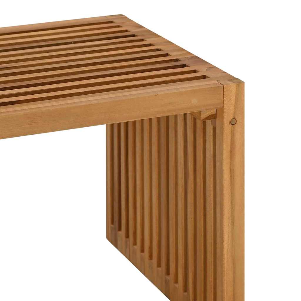 Tavolo Laterale da Giardino Marrone 70 x 37,5 x 35,5 cm