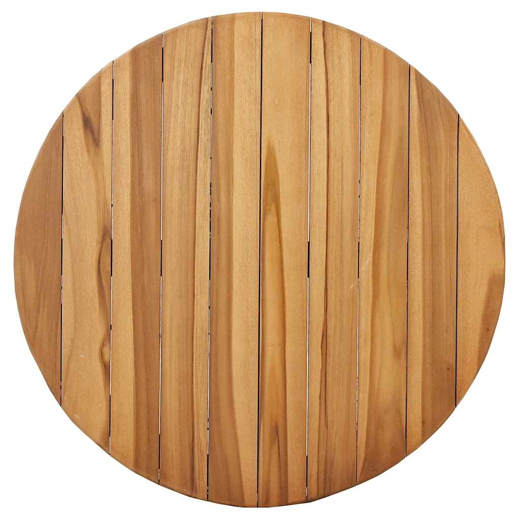 Tavolo laterale Marrone 70 x 70 x 75 cm Legno di teak solido