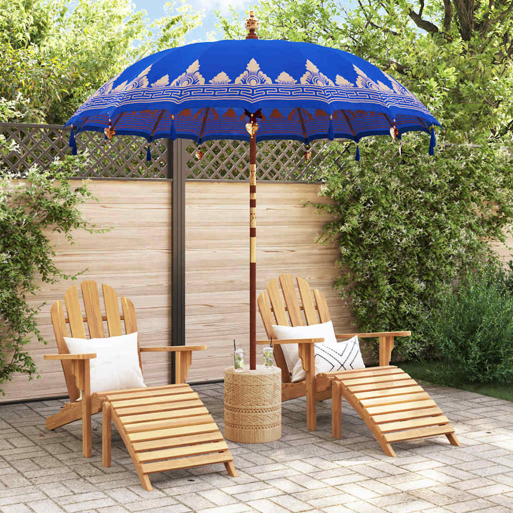 Parasol Balinese Blu 215 x 215 x 260 cm