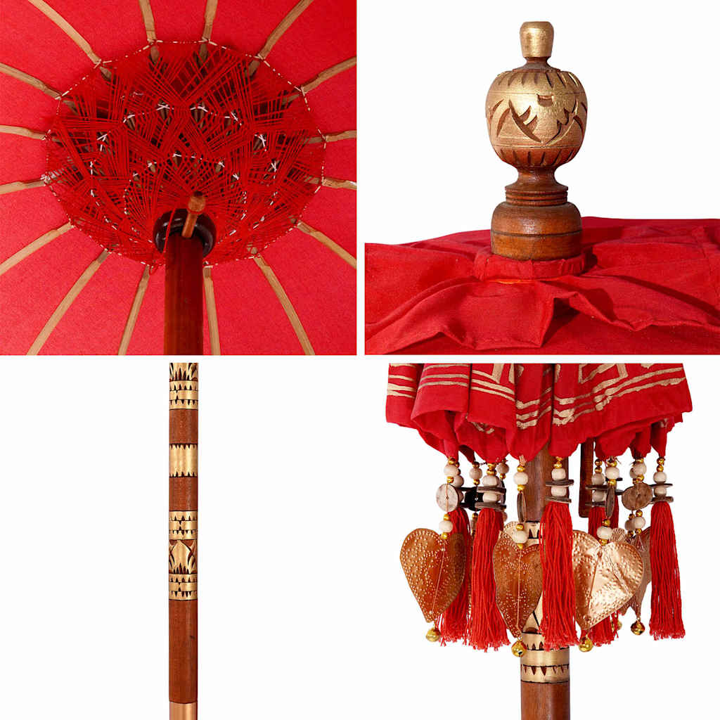 Parasol Balinese 125 x 125 x 260 cm