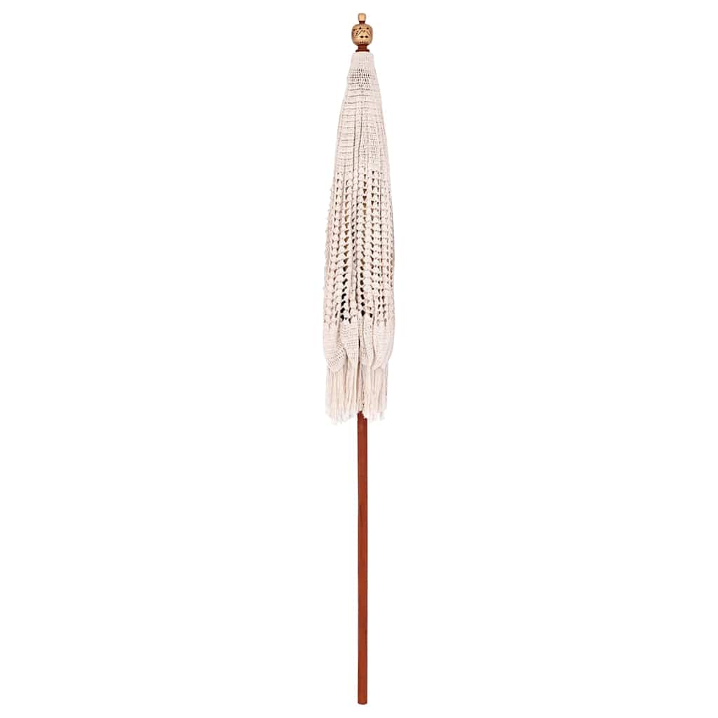 Parasol in macramè 190 x 190 x 260 cm
