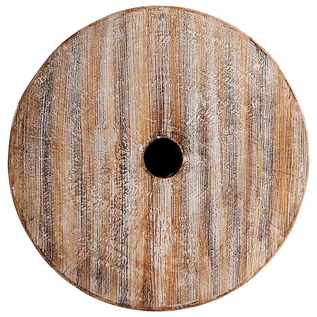Base per ombrellone 23 kg Bianco lavato Legno Massello