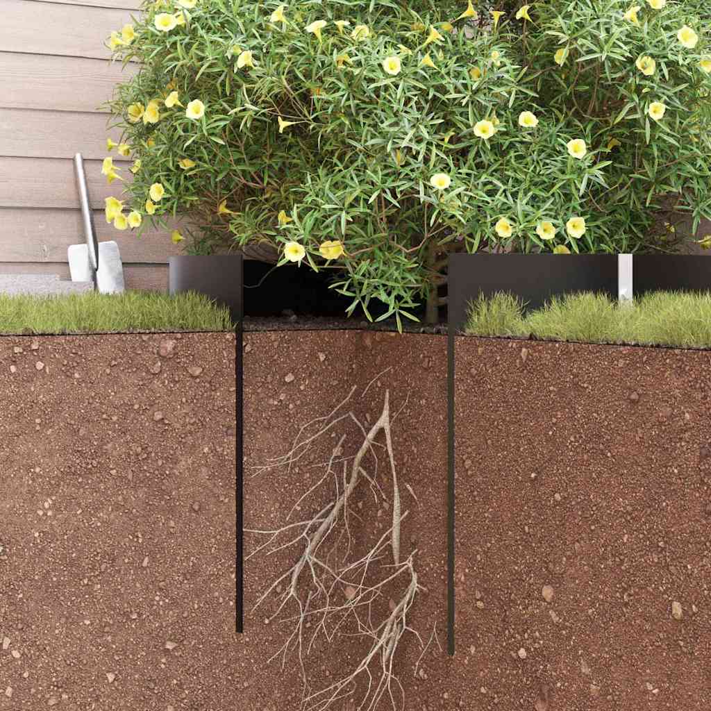 Barriera antiradice Nero 1 x 5 m Polietilene